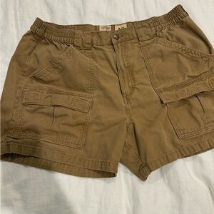 Redhead brown cargo 5” shorts, Size 40